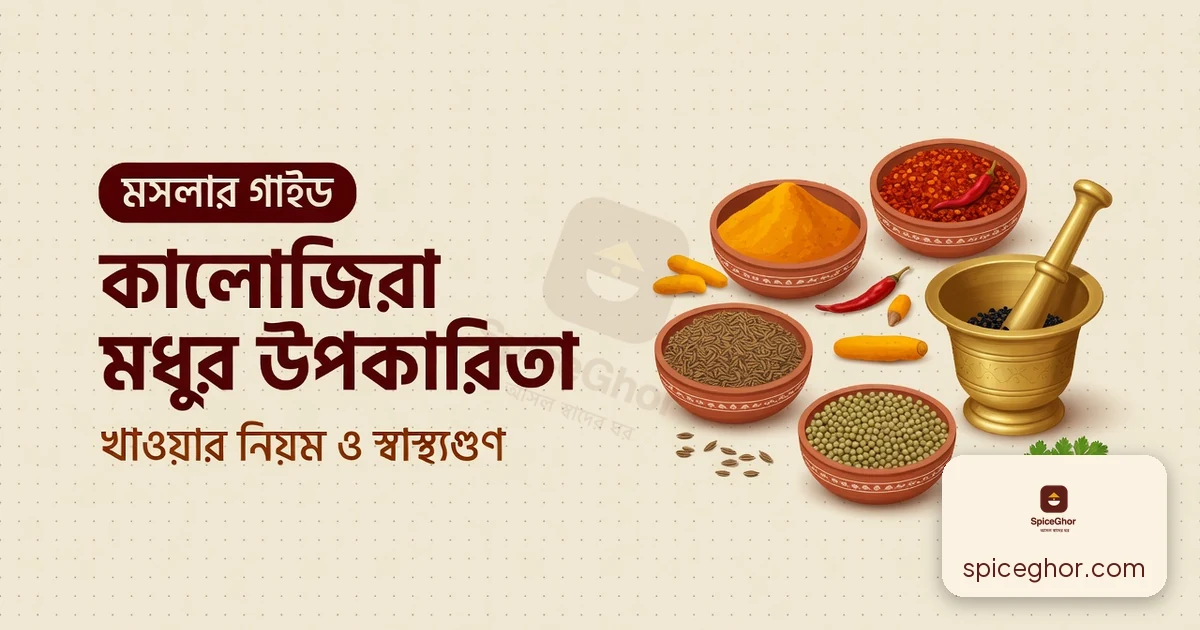 কালোজিরা মধুর উপকারিতা ও খাওয়ার সঠিক নিয়ম