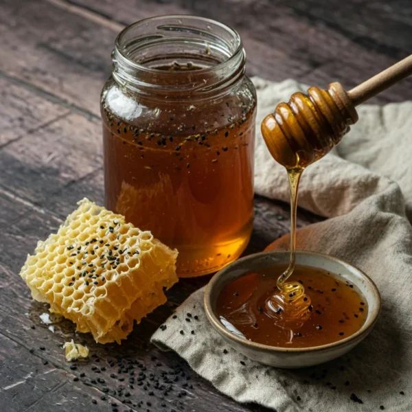 SpiceGhor কালোজিরা মধু — খাঁটি মধু ও কালোজিরা