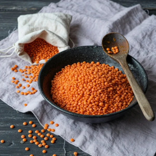SpiceGhor মসুর ডাল — বাছাই করা পরিষ্কার লাল মসুর ডাল