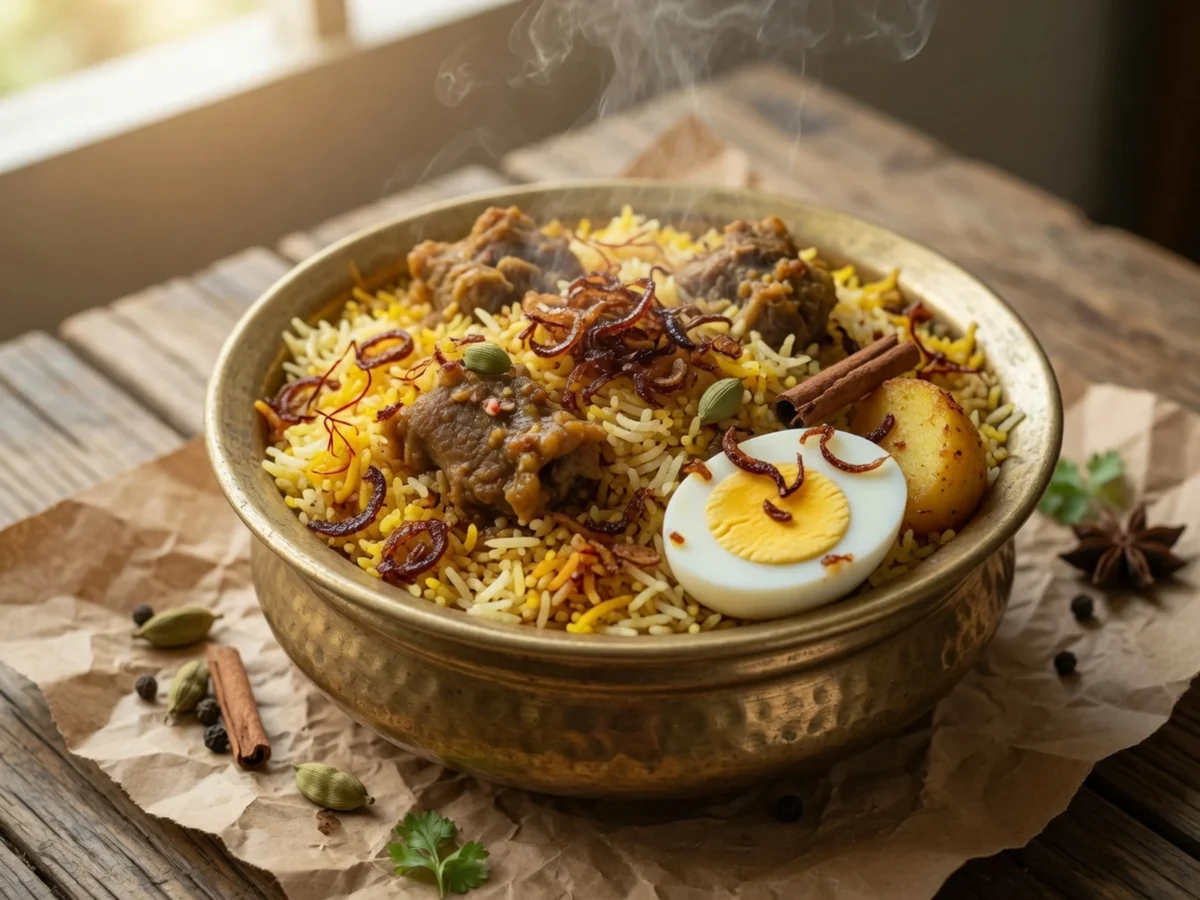 ঢাকাই কাচ্চি বিরিয়ানি