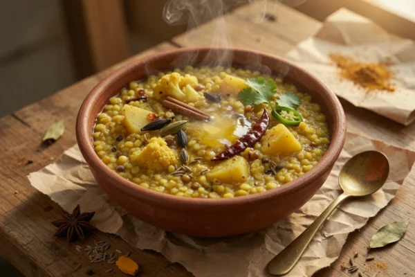 মুগ ডালের ভোগের খিচুড়ি — SpiceGhor