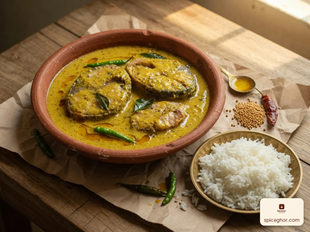 সরষে ইলিশ — বর্ষার সেরা বাঙালি রেসিপি