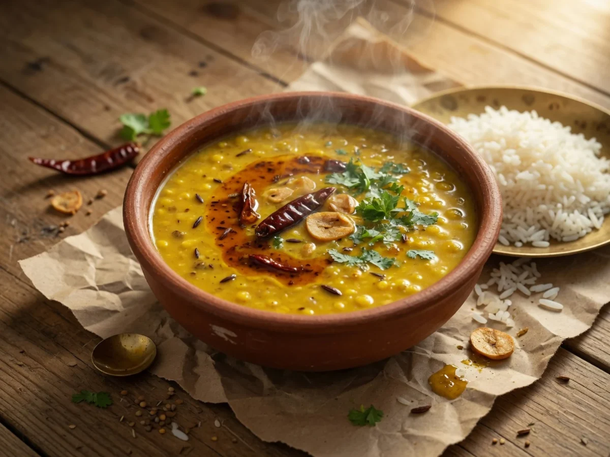 ফোড়ন দেওয়া মসুর ডাল