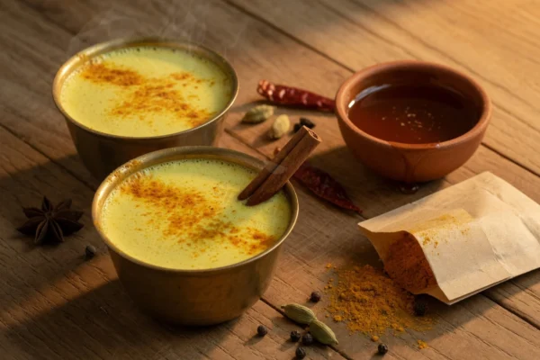 হলুদ দুধ (গোল্ডেন মিল্ক) — SpiceGhor