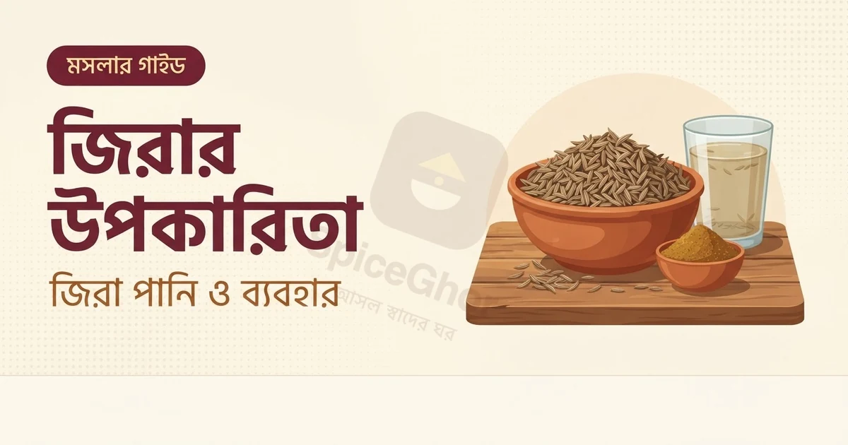 জিরার উপকারিতা ও খাওয়ার নিয়ম