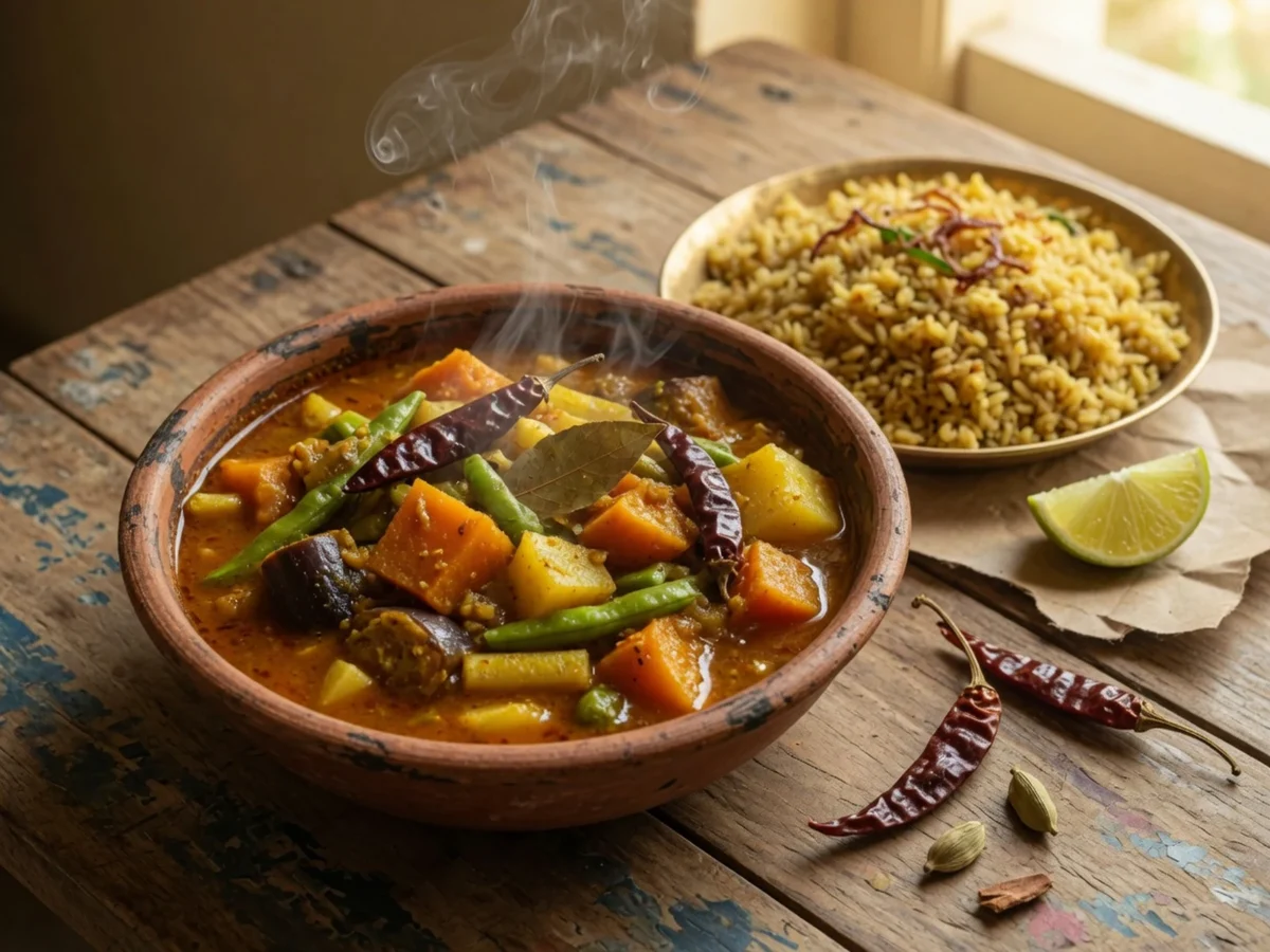 পাঁচফোড়ন দিয়ে লাবড়া